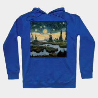 Starry Night in Kashyyyk Hoodie